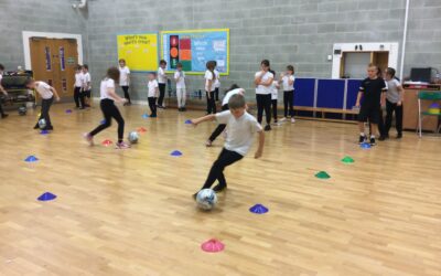 Dribbling skills!