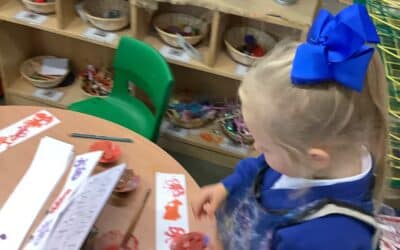 Making patterns in Reception!