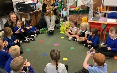 Music Fun in Reception.
